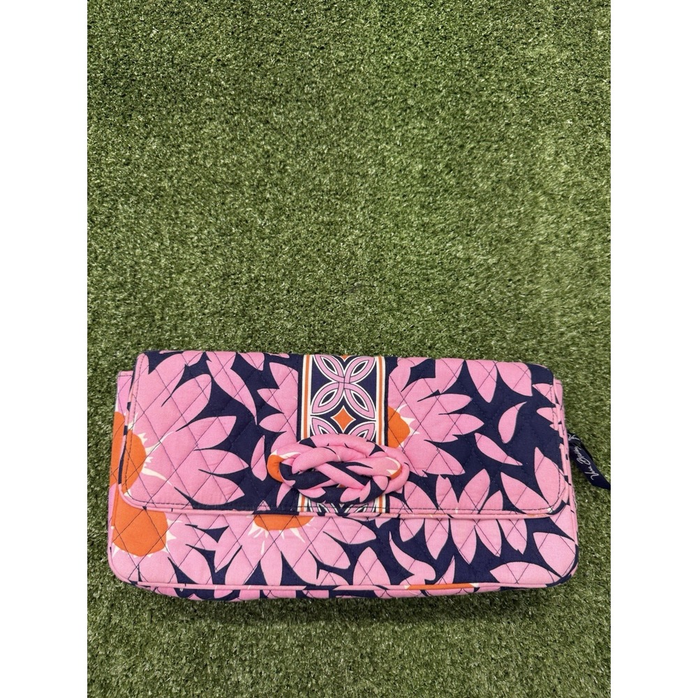 Vera Bradley Knot Just A Clutch Loves Me Pattern Shoulder Bag Casual Wallet